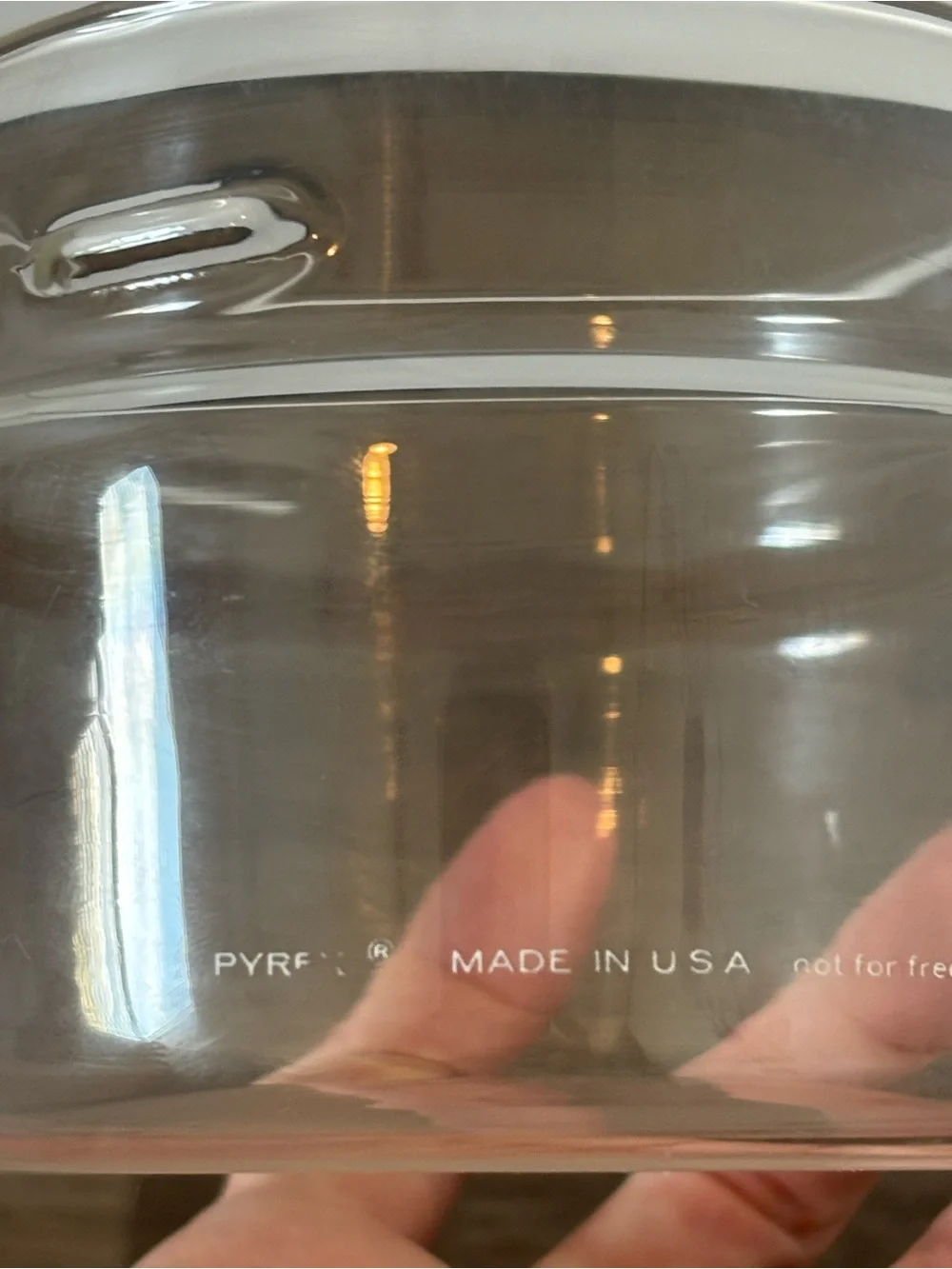 FREE Vintage Pyrex See N’ Store Replacement 2-Cup #27 Glass Base and Lid Gasket